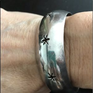 Sterling silver cuff